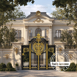 Cancello <span class=keywords><strong>in</strong></span> ferro per la casa-personalizzazione professionale decorativa-cancello artistico <span class=keywords><strong>in</strong></span> ferro-cancello del giardino reale - Product Image 6