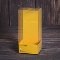 Boîte d'emballage transparente en plastique PVC de haute qualité, impression couleur, boîte pliante en PP, boîte carrée légère