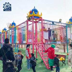 Cours de corde en acier et nylon à haute sonorité pour terrains de jeux extérieurs pour les parcs d'aventure dans la jungle - Product Image 3