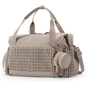 Sac à langer imperméable léger et personnalisé pour bébé, grande capacité, pour poussette, sac de voyage portable, nouveau design - Product Image 1