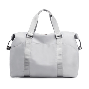 Sac de sport portable décontracté imperméable en Oxford léger pour femme, avec séparation sec/humide, grande capacité, sac de voyage - Product Image 6