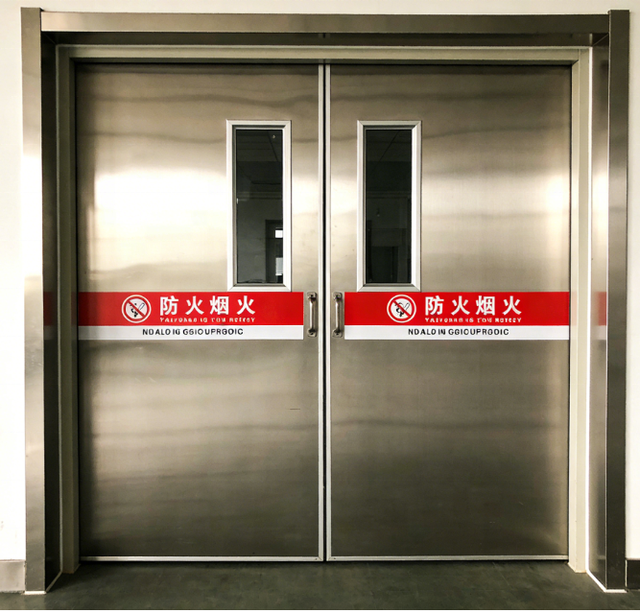 Steel Fire Doors with Modern Design for Hotel Hospital Warehouse Use Offering Ultimate Fire Protection and Custom Sizes