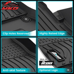 Fits <b>For</b> Dodge Charger Daytona 2DR 2024-2025 Floor Mats TPE <b>Carpets</b> All Weather Liner 3D Molded Waterproof - Product Image 3