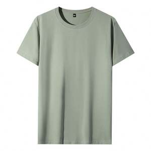 Camiseta personalizada de algodón de alta calidad al por mayor de fábrica para hombre, Camiseta de algodón 100% en blanco, Camisetas estampadas para hombre - Product Image 4