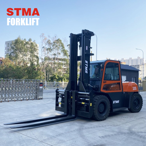 מלגזות דיזל חדשות לגמרי של STMA, בעלות כושר הרמה של 10 טון, עם מנוע יפני ותא נהג. - Product Image 1