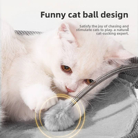 Hamac pour chat de haute qualité avec jouet à bille, confortable et amusant pour votre ami à fourrure