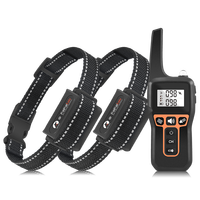 Hunde trainings halsband mit wasserdichtem, verstellbarem USB-Schock halsband für Hunde