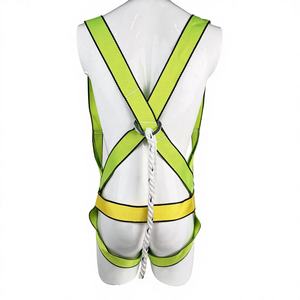 ชุดสายรัดนิรภัยแบบเต็มตัวที่ปรับแต่งได้ ความแข็งแรงสูง ทนทานต่อการสึกหรอ สำหรับปีนเขา ทำงานบนที่สูง ดับเพลิง กู้ภัย ป้องกันสี - Product Image 5
