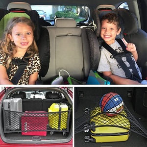 Hàng hóa đàn hồi Net phổ Xe thân cây tổ chức ghế sau lưu trữ túi hành lý Net - Product Image 3