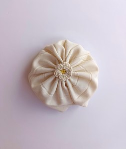 Turbante de Bebé de Algodón Orgánico Hecho a Mano con Apliques de Flores de Ganchillo, Diseño con Bordes, Suave y Lavable, Unisex, para las Cuatro Estaciones - Product Image 6