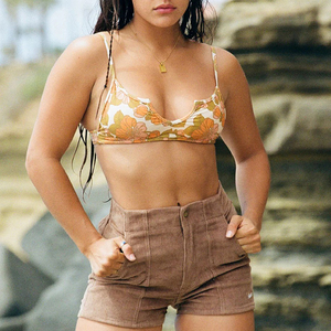 Fabricante diseña bikini Hawaiano con forma de U, traje de baño triangular personalizado, bikini de nylon ecológico. - Product Image 4