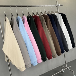 <span class=keywords><strong>Felpa</strong></span> Unisex Personalizzata di Lusso Stile Streetwear con Ricamo in French Terry di Alta Qualità Girocollo da Uomo Senza Marchio <span class=keywords><strong>Rosa</strong></span> - Product Image 5