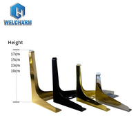 Vente directe usine – Pied de canapé en métal en forme de T, personnalisé OEM, pour lit, bureau, accessoires d'extérieur, salon, salle à manger, cuisine