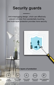 Lanbon Charge Rapide Smart WiFi <span class=keywords><strong>Prise</strong></span> <span class=keywords><strong>Murale</strong></span> Homekit 16A WiFi <span class=keywords><strong>Prise</strong></span> Universelle Facile à Installer <span class=keywords><strong>Prise</strong></span> Tuya - Product Image 6