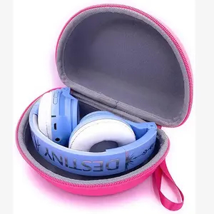 Hard EVA Travel Case EVA Storage Carrying Case Hard EVA Protective Case for eKids Headphone