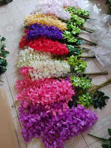 Fiori Artificiali di Glicine in Seta per Matrimoni, Lauree, Pasqua, Ghirlanda Lunga 43 Pollici per Decorazioni a Soffitto, Uso Domestico e Alberghiero, Lunga Durata - Product Image 5