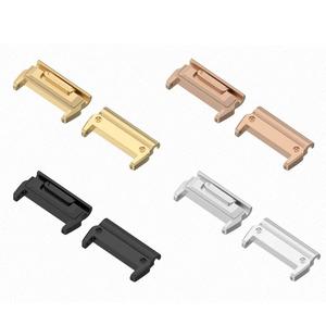 Connecteur métallique en acier inoxydable pour montre intelligente <span class=keywords><strong>Garmin</strong></span> <span class=keywords><strong>Fenix</strong></span> 8 7X <span class=keywords><strong>7</strong></span> 7S 6 5S Plus Instinct 2, 1 paire, 20mm 22mm 26mm - Product Image 1