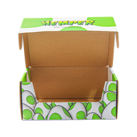 Caja de correo corrugada de lujo personalizada al por mayor embalaje de logística, embalaje de regalo envío caja de correo embalaje con logotipo