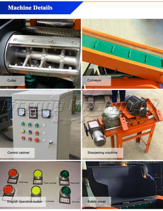 Máquina cortadora de tela de algodón residual para reciclaje textil - Product Image 4