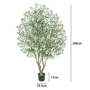 Olivos <span class=keywords><strong>artificiales</strong></span> Olivos falsos para <span class=keywords><strong>plantas</strong></span> de olivo grandes de Interior para decoración del hogar y regalo de inauguración de la casa - Product Image 6