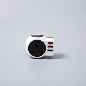 Adaptateur de voyage Tianhe Jinming, prise standard européenne 100-240V 5V 2.1A, double USB, prise universelle, matériau ABS - Product Image 4