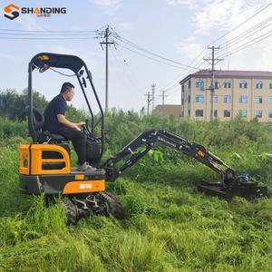 Precio de Distribuidor: Mini Excavadoras con Motor Kubota, Máquina Excavadora de 1.2 y 1.8 Toneladas, Micro Excavadora con Certificación CE y Repuestos - Product Image 1