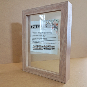 <span class=keywords><strong>Cadre</strong></span> photo flottant en bois MDF avec <span class=keywords><strong>double</strong></span> vitrage, nouveau design, pour photos de famille et de bébé, vente en gros - Product Image 3