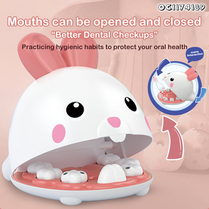 23pcs Pretend Play Cute Pet Rabbit Baby Doctor Dentist Set Toys Game for Kids - Product Image 3