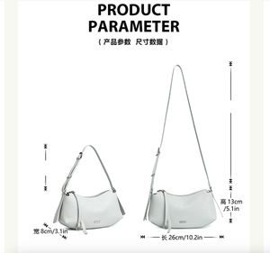 กระเป๋าหนังแท้ AndoBag รุ่นใหม่ ทรงสี่เหลี่ยมเล็ก สำหรับผู้หญิงและเด็กผู้หญิง ใช้สะพายไหล่หรือสะพายข้าง ใช้ได้ทุกวัน - Product Image 4