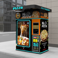 Distributeur automatique de pizzas entièrement numérique avec fonction de chauffage pour la distribution automatique de pizzas