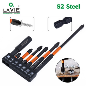 S2 Steel Phillips <b>Screwdriver</b> <b>Bit</b> <b>Set</b> 6 Pcs Magnetic 150Mm Industrial Grade For Electric Drill - Product Image 4
