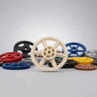 Engrenages en plastique et nylon du fabricant, engrenages de moteur, composants de jouets électriques, machines industrielles, transmission de formes spéciales