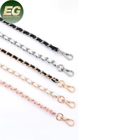 Chaîne de remplacement LST243 faite à la main en alliage matelassé diamanté avec cuir de vachette pour sac à bandoulière femme