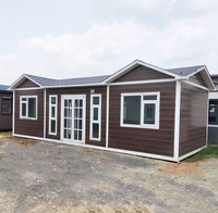 Mini projets d'appartements de villas de meubles modernes Villas modulaires pré-fabriquées personnalisées pour petites maisons