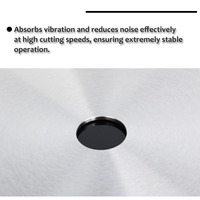 Brave Warrior ODM&OEM 800mm 100T Lasergeschweißtes Hartmetall-Rostschutz-Öl-Dreifachchip-Schleif-Kreissägeblatt für Aluminium Industrie