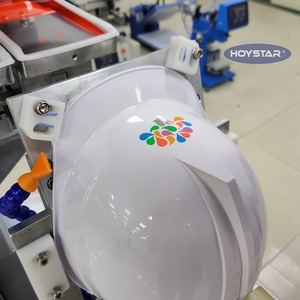Máy in <span class=keywords><strong>Pad</strong></span> 6 màu để in logo tùy chỉnh trên mũ bảo hiểm an toàn - Product Image 5