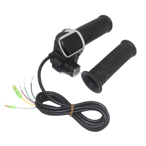 Accélérateur de scooter 24V 36V 48V pour moteur sans balais, régulation de vitesse universelle, affichage de la batterie, boutons, accessoires pour vélo électrique - Product Image 4