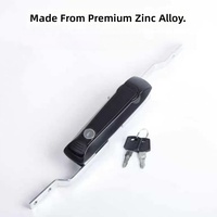 Serrure à liaison en alliage de zinc HANBEI NW MS828-8 pour porte d'enceinte industrielle, mécanisme de verrouillage pour armoire Rittal