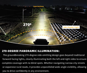 2024 7 אינץ '105w הוביל אורות יורה צד אור נקודה אור 4 x4 עם ריצה ip68 הוביל אור לרכב - Product Image 3