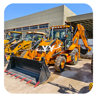 Chargeuse-pelleteuse JCB 3CX d'occasion presque neuve, 4 tonnes, moteur JCB DieselMax d'origine, bien entretenue au Royaume-Uni, prête pour la certification CE et EPA