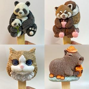 Hot New Arrival Capivara Em Forma De Sorvete Halal Certificado Frutas Doces Sabor Aditivos Leite 18 Meses Vida de Prazo Cutely - Product Image 5