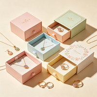 Boîte à tiroirs personnalisée avec logo imprimé pour baby shower, design sur mesure pour petits jouets, bonbons, cadeaux invités, emballage cadeau