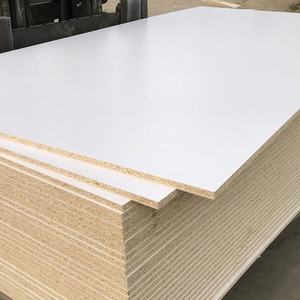 Giá thấp chất lượng cao 4x8 9mm 16mm 18mm đồ nội thất lớp trắng <span class=keywords><strong>melamine</strong></span> giấy phải đối mặt với ván dăm - Product Image 5