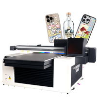 Impresora UV FunJar 6090 A1 con XP600 para Impresión Multicolor Eficiente, Impresora UV para Películas PET, Impresora 3D de Cristal