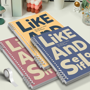 <span class=keywords><strong>Notebook</strong></span> B5 Amerika dengan koil 10 lubang dan 100 lembar kertas tebal 100% sampul keras untuk siswa - Product Image 4