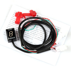 Indicateur d'affichage de vitesse LED de moto Offre Spéciale 1-6 compteur de vitesse de niveau avec Support pour pièces de moto - Product Image 6