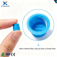 Capuchon en silicone de qualité alimentaire XINHUA pour ampoule LED d'arbre de Noël, transparent givré, couleur personnalisée, OEM, RoHS