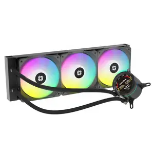 Più venduto 360 liquido di raffreddamento, ventola di raffreddamento RGB con LED ,CPU raffreddamento ad acqua per il Gaming Case del Computer