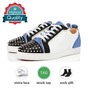 Men's Punk-Style Studded Platform Shoes Unique Personalized Casual Versatile Sporty Low-<b>Top</b> Trendy Cow Leather Upper Pu Phylon - Product Image 3