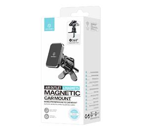 Supports de téléphone mobile pour tableau de bord de voiture Techancy, en plastique ABS magnétique rotatif, robuste et stable, personnalisés 2025 - Product Image 4